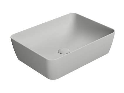 GSI SAND/NUBES keramické umyvadlo na desku 50x38cm, cenere mat 903717