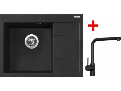 4297441 8596142044306 sinks rim 650 l granblack elka cerna matna