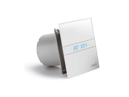 Cata E-100 GTH koupelnový ventilátor axiální s automatem, 4W/8W, potrubí 100mm, bílá 00900200