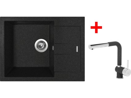 4289246 8596142047567 sinks amanda 650 granblack mix 3 p gr