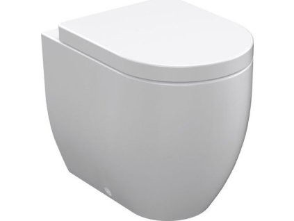 Kerasan FLO WC mísa stojící, 36x51, 5cm, spodní/zadní odpad, bílá 311601