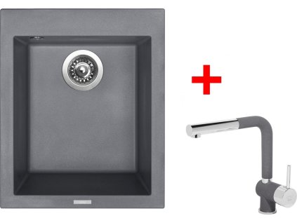 4289362 8596142047352 sinks cube 410 titanium mix 3 p gr