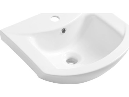 Aqualine ZERO 45 keramické umyvadlo nábytkové 45, 5x40cm, bílá 6045