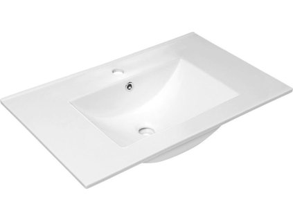 Sapho SLIM keramické umyvadlo, nábytkové, 76x46, 5cm, bílá 1601-75