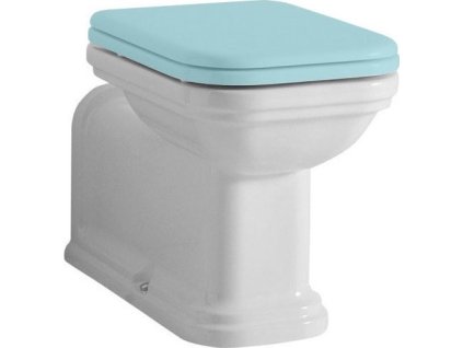 Kerasan WALDORF WC mísa stojící, 37x65cm, spodní/zadní odpad, bílá 411601