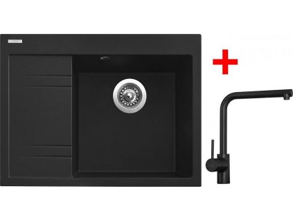 4297535 8596142044726 sinks rim 650 p metalblack elka cerna matna