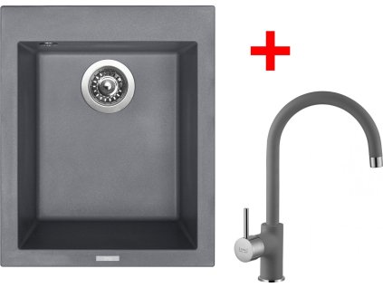 4289206 8596142047093 sinks cube 410 titanium vitalia gr