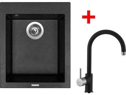 4289202 8596142047079 sinks cube 410 granblack vitalia gr