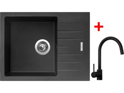 4289582 8596142049486 sinks perfecto 650 pureblack vitalia cerna matna