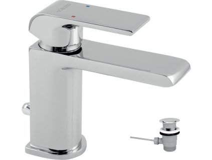 Novaservis Umyvadlová baterie s výpustí SHARP chrom 37001,0