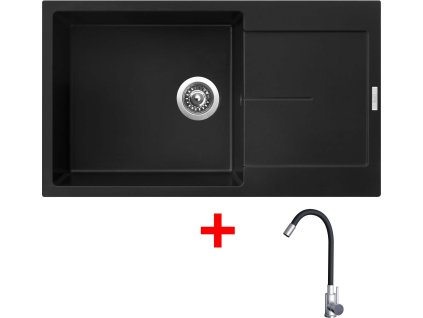 4478253 8596142054657 sinks ultima 860 xxl pureblack elasta nerez cerna