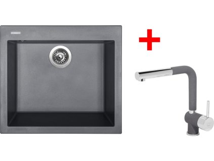 4289382 8596142047468 sinks cube 560 titanium mix 3 p gr
