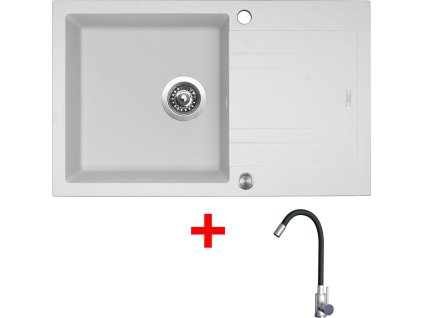 4478097 8596142054909 sinks linea 780 xc milk elasta nerez cerna