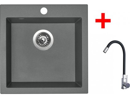 4478035 8596142053711 sinks viva 455 titanium elasta nerez cerna