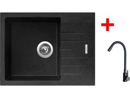 4478469 8596142056354 sinks perfecto 650 granblack elasta cerna matna