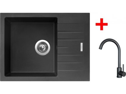 4478455 8596142056231 sinks perfecto 650 pureblack arco cerna matna