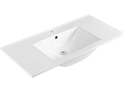 Sapho SLIM keramické umyvadlo, nábytkové, 100x46, 5cm, bílá 1601-100