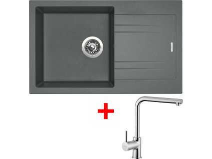 4288882 8596142045341 sinks linea 780 titanium elka