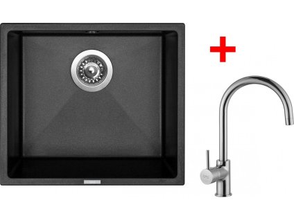 4289486 8596142048182 sinks frame 457 metalblack vitalia