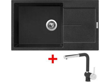 4289818 8596142050826 sinks ultima 860 xxl metalblack mix 3 p gr