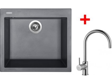 4289216 8596142046744 sinks cube 560 titanium vitalia