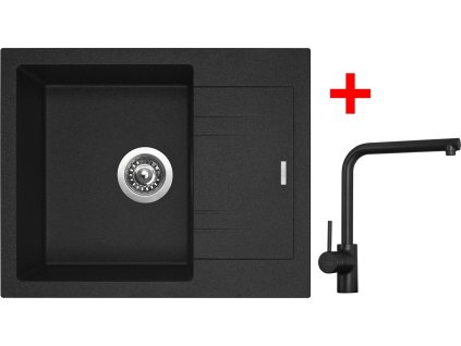 4297575 8596142045938 sinks linea 600 granblack elka cerna matna