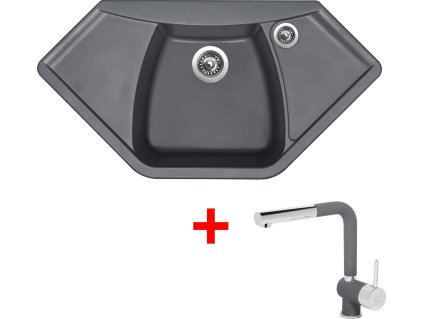 4289338 8596142048021 sinks naiky 980 titanium mix 3 p gr