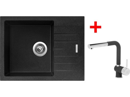 4289632 8596142049806 sinks perfecto 650 granblack mix 3 p gr