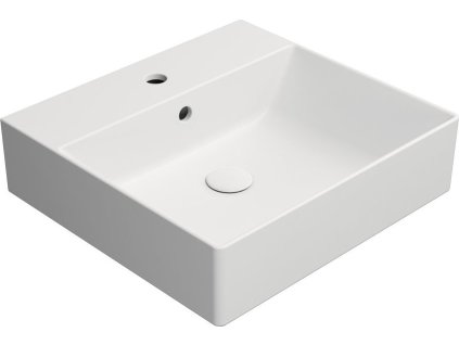 GSI KUBE X keramické umyvadlo 50x47cm, bílá mat 9430109