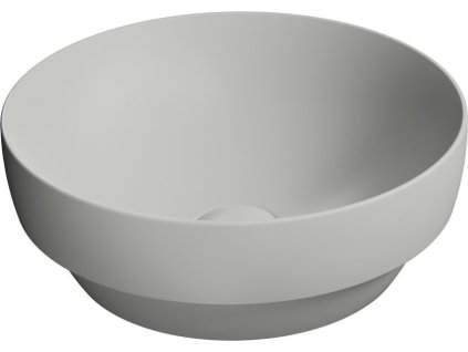 GSI PURA keramické umyvadlo na desku, průměr 40cm, cenere mat 884617