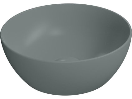 GSI PURA keramické umývátko na desku, průměr 32cm, agave mat 885404