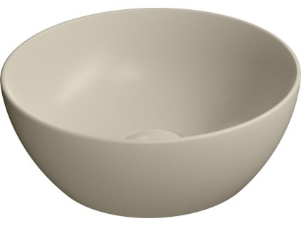 GSI PURA keramické umývátko na desku, průměr 32cm, creta mat 885408