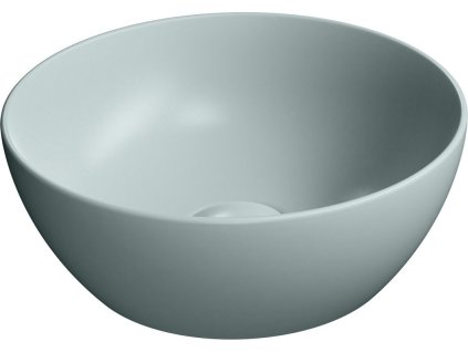 GSI PURA keramické umývátko na desku, průměr 32cm, ghiaccio mat 885415