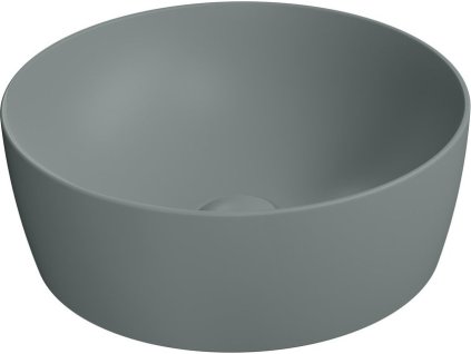 GSI NUBES keramické umyvadlo na desku průměr 40cm, agave mat 903904