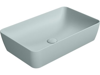 GSI NUBES keramické umyvadlo na desku 60x38cm, ghiaccio mat 903615