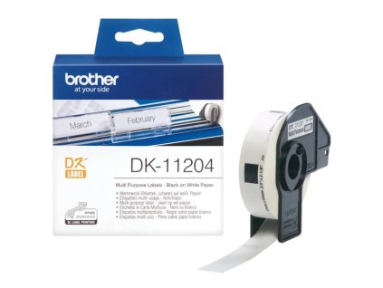 Samolepiace etikety Brother DK-11240 17 x 54 mm multifunkčné biele