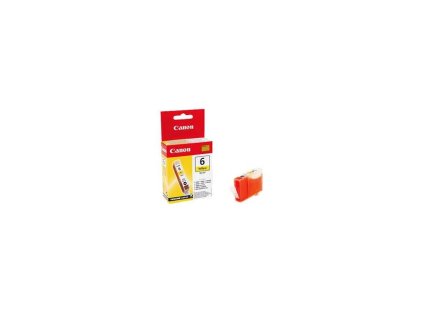 Atramentová náplň Canon BCI-6Y pre Pixma iP4000/5000/6000D/MP750/780 yellow (390 str.)
