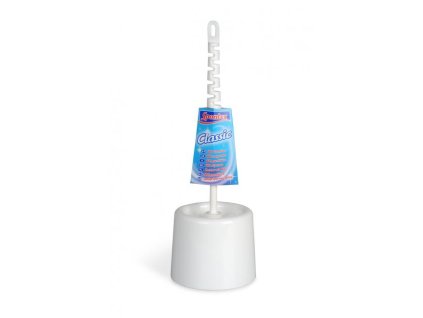 Toaletná WC kefa Spontex Classic so stojanom plastová MIX farieb