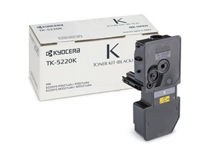 Toner Kyocera TK-5220K black (1.200 str.) pre Ecosys P5021cdn/P5021cdw/M5521cdn/M5521cdw