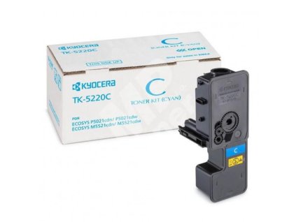 Toner Kyocera TK-5220C cyan (1.200 str.) pre Ecosys P5021cdn/P5021cdw/M5521cdn/M5521cdw