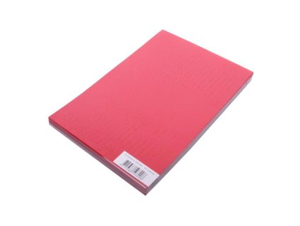 Plastové obálky na krúžkovú väzbu A4 PVC 200mic červené