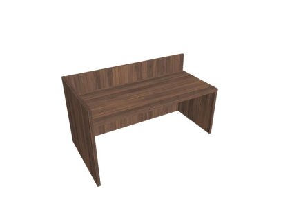 Recepčný pult ASSIST 180 ľavý, 187 x 80 (100) x 74 (100) cm, orech