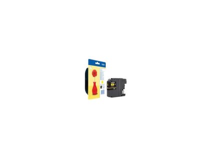 Atramentová náplň Brother LC-121 pre DCP-J132W/J152W/J552DW/ MFC-J470DW yellow (300 str.)