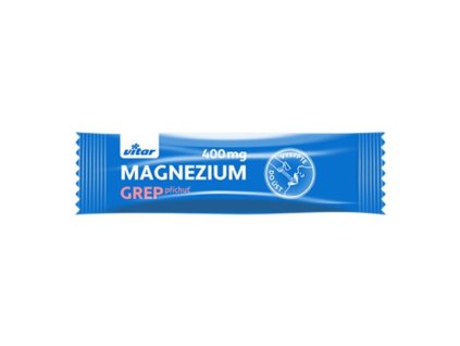 Vitar MAGNÉZIUM 400 mg+ vitamíny B6 a C s príchuťou grepu, (20sáčkov)