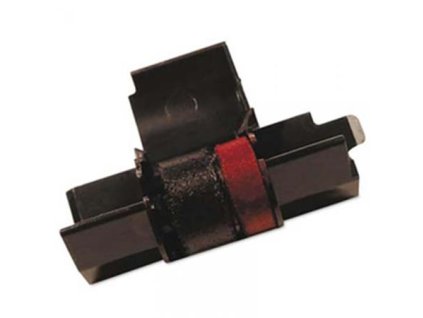 Farbiaci valček do kalkulačiek HR-100/150/200 a FR-520/2650, čierna-červená