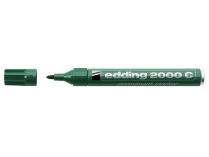 Permanentný popisovač "2000", zelený