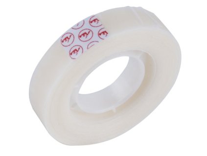 Lepiaca páska, popisovateľná, 12 mm x 33 m, KORES "Invisible", priehľadná