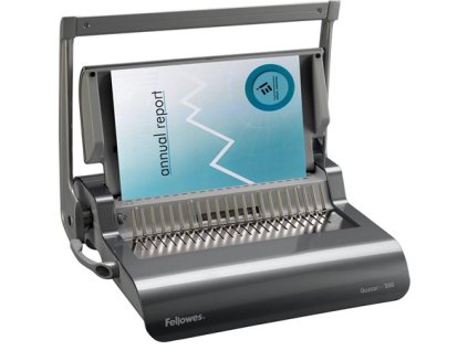 Viazací stroj, pre plastovú väzbu, manuálny, 500 listov, FELLOWES "Quasar+ 500"