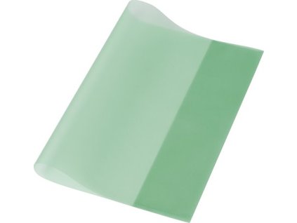 Obal na zošity, A4, PP, 80 mikr., drsný povrch, PANTA PLAST, zelený