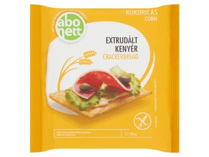 Abonett extrudovaný chlieb, 100 g, kukuričný, bezlepkový